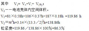 松緊度檢驗公式