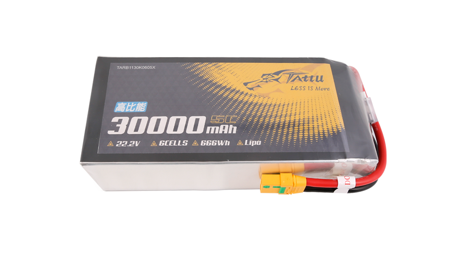 TATTU NMC811軟包30000mAh無人機(jī)電池