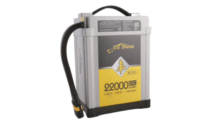 TATTU豐22000mAh 25C 45.6V 12S高壓版智能無(wú)人機(jī)電池