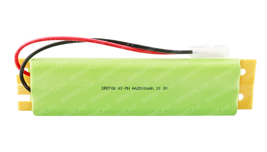 10.8V 2000mAh AA消防應(yīng)急吸頂燈高溫鎳氫電池